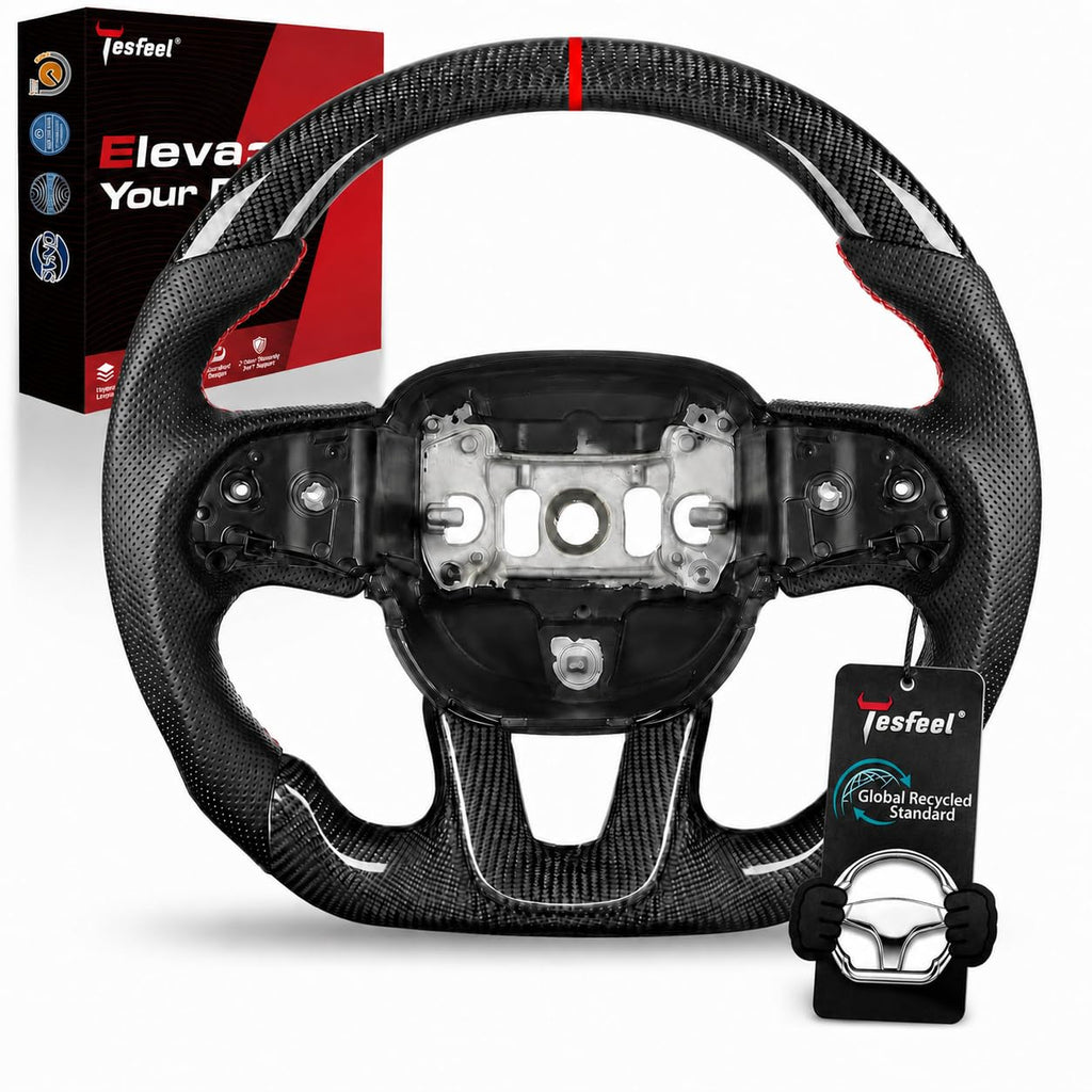 TESFEEL steering wheel for Dodge challenger