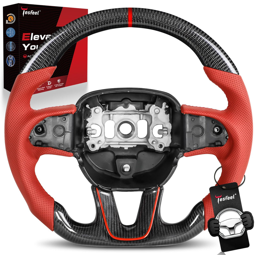 TESFEEL steering wheel for Dodge challenger