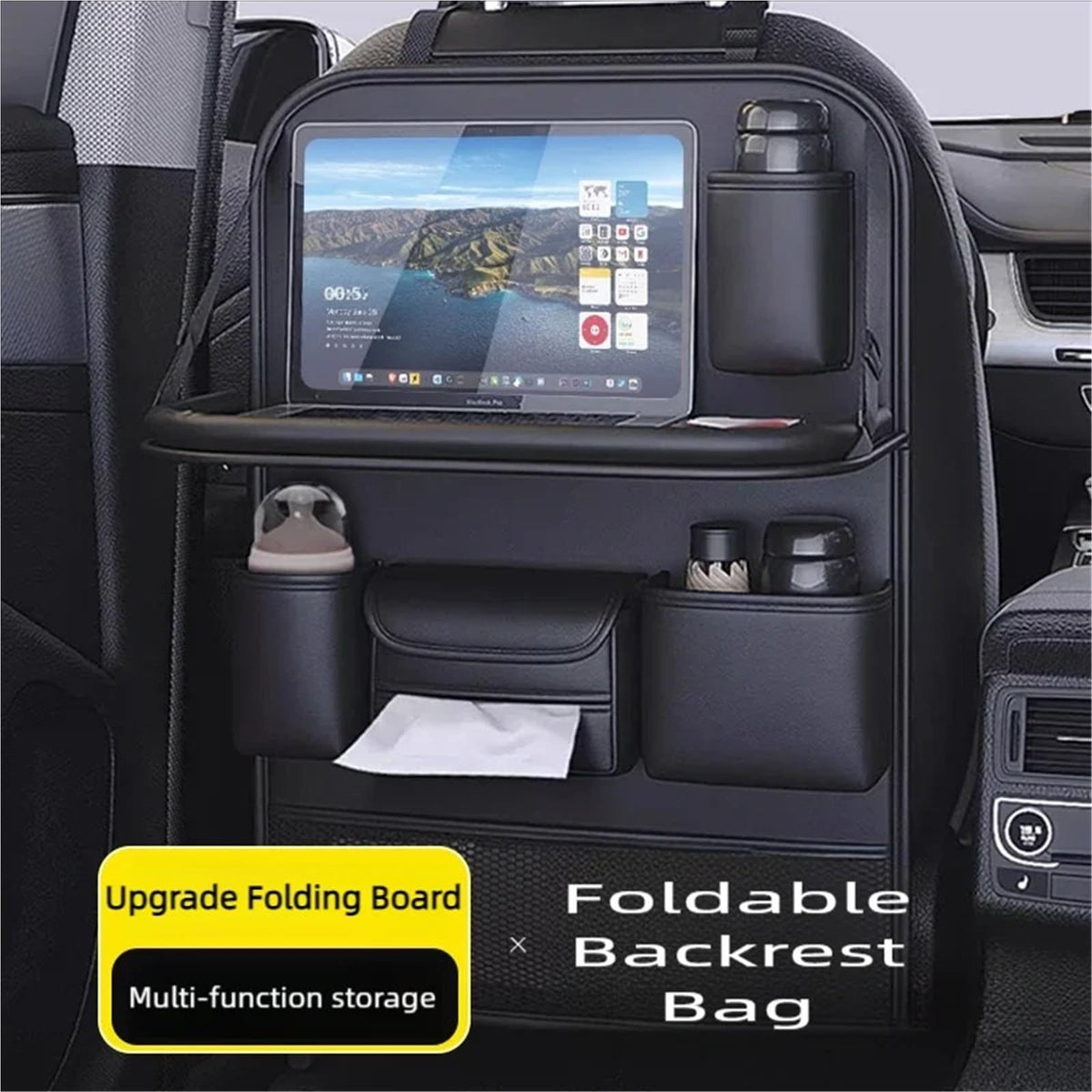 Car Seat Back Storage Organizer Multi-Pocket Hanging Bag