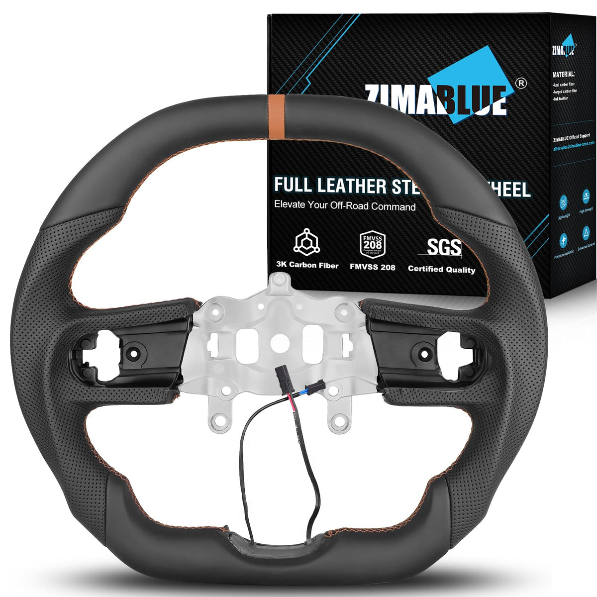 ZIMABLUE Steering Wheel for jeep wrangler