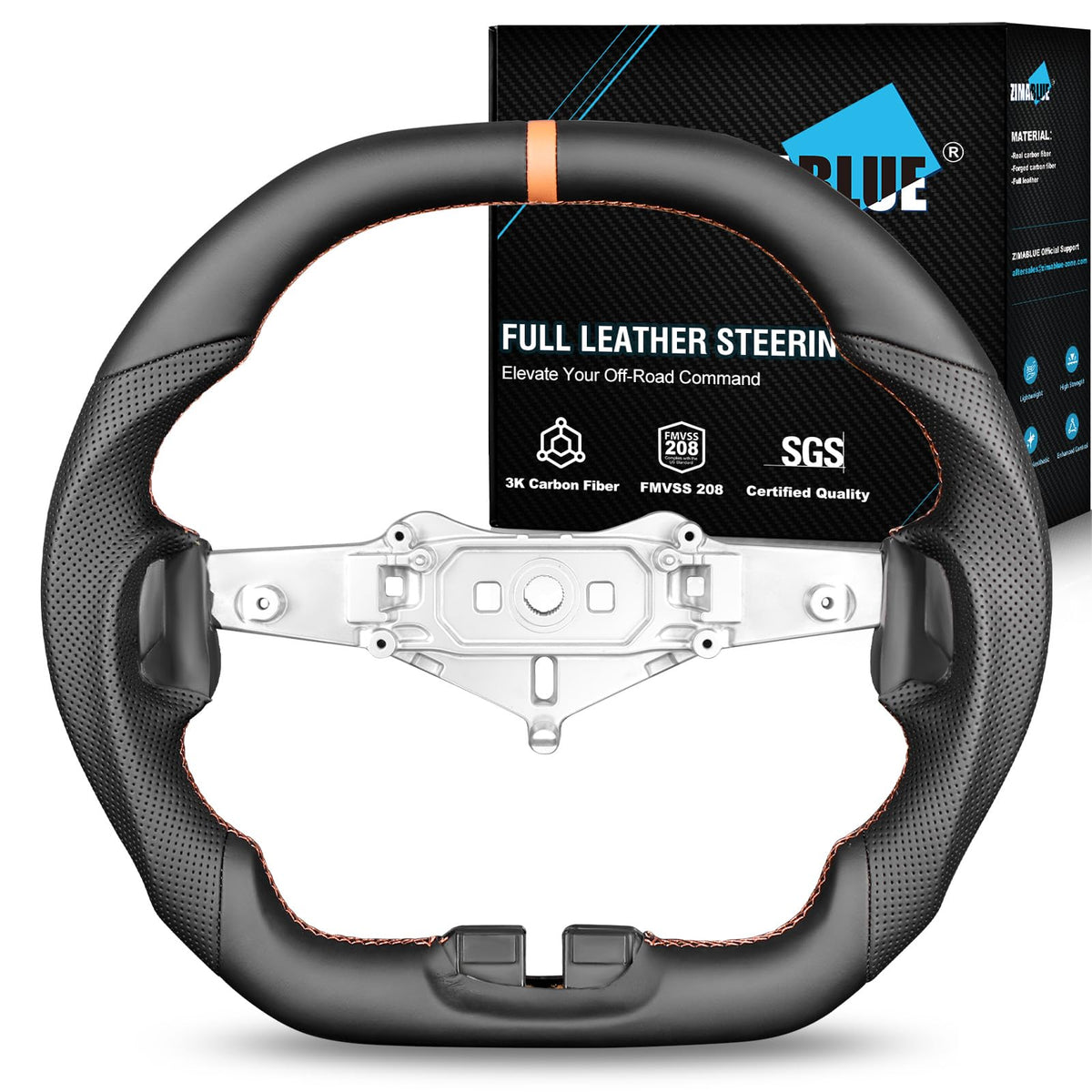 ZIMABLUE Steering Wheel for jeep wrangler