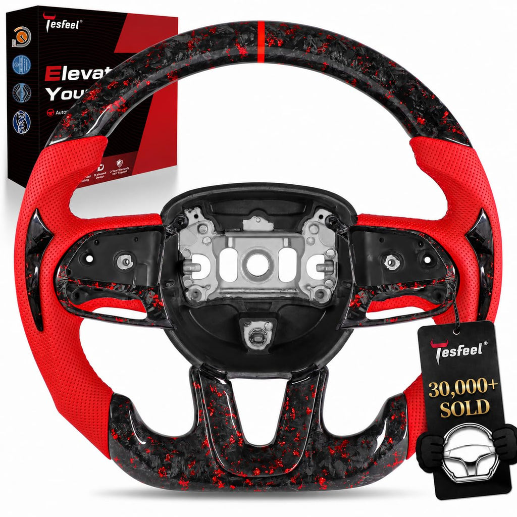 TESFEEL steering wheel for Dodge challenger