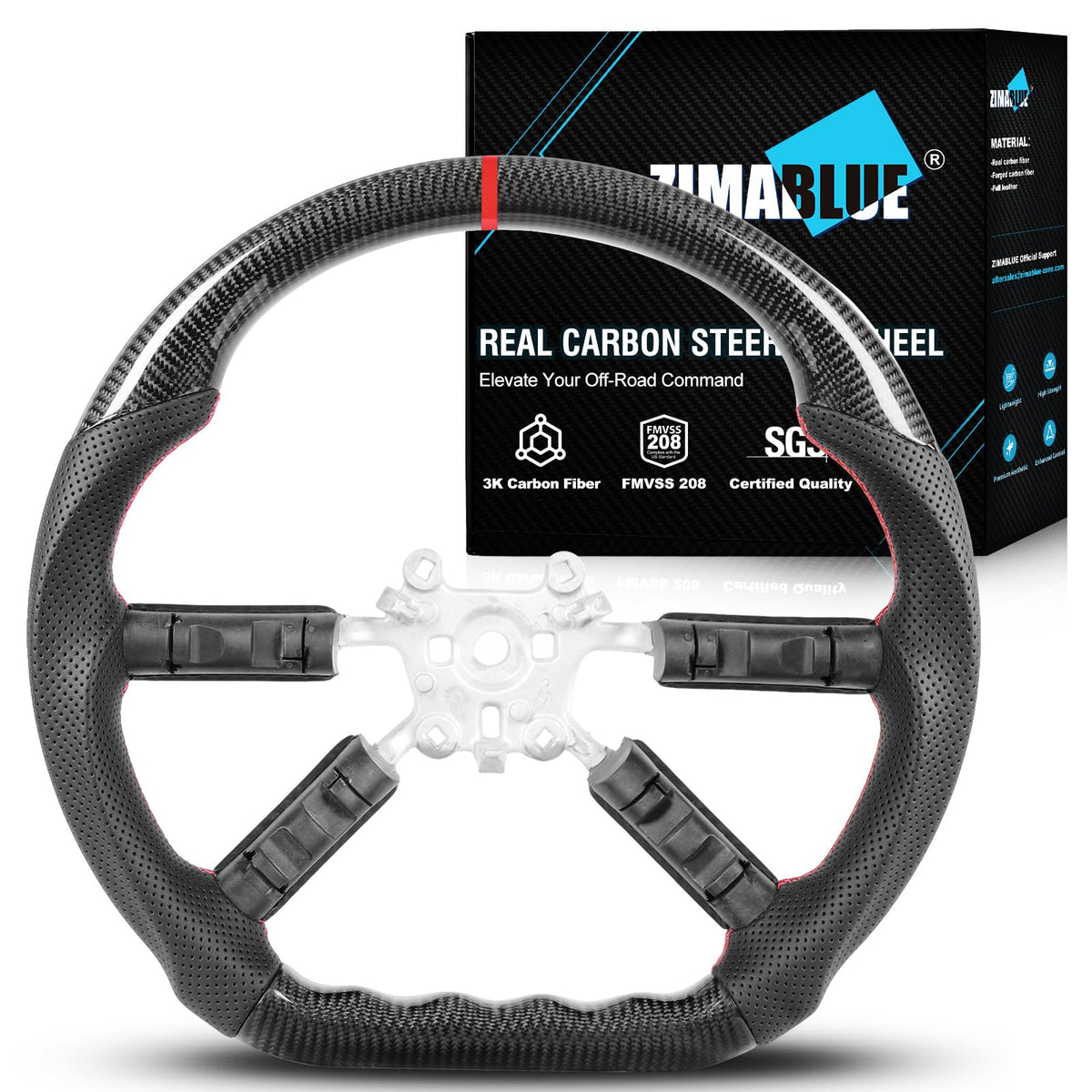 ZIMABLUE Steering Wheel for jeep wrangler