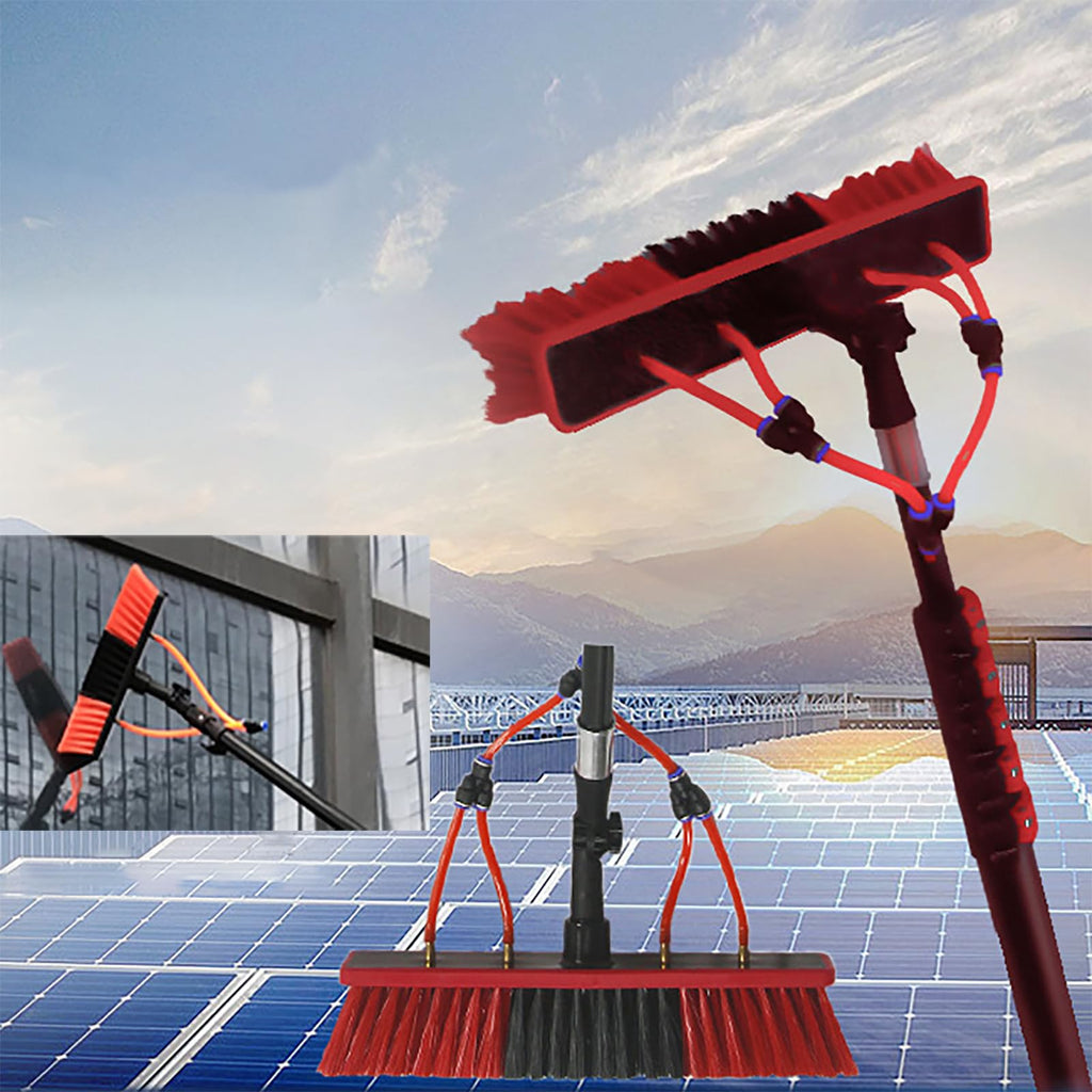 7.2M Telescopic Cleaning Brush for Solar Panels Windows and Vehicles