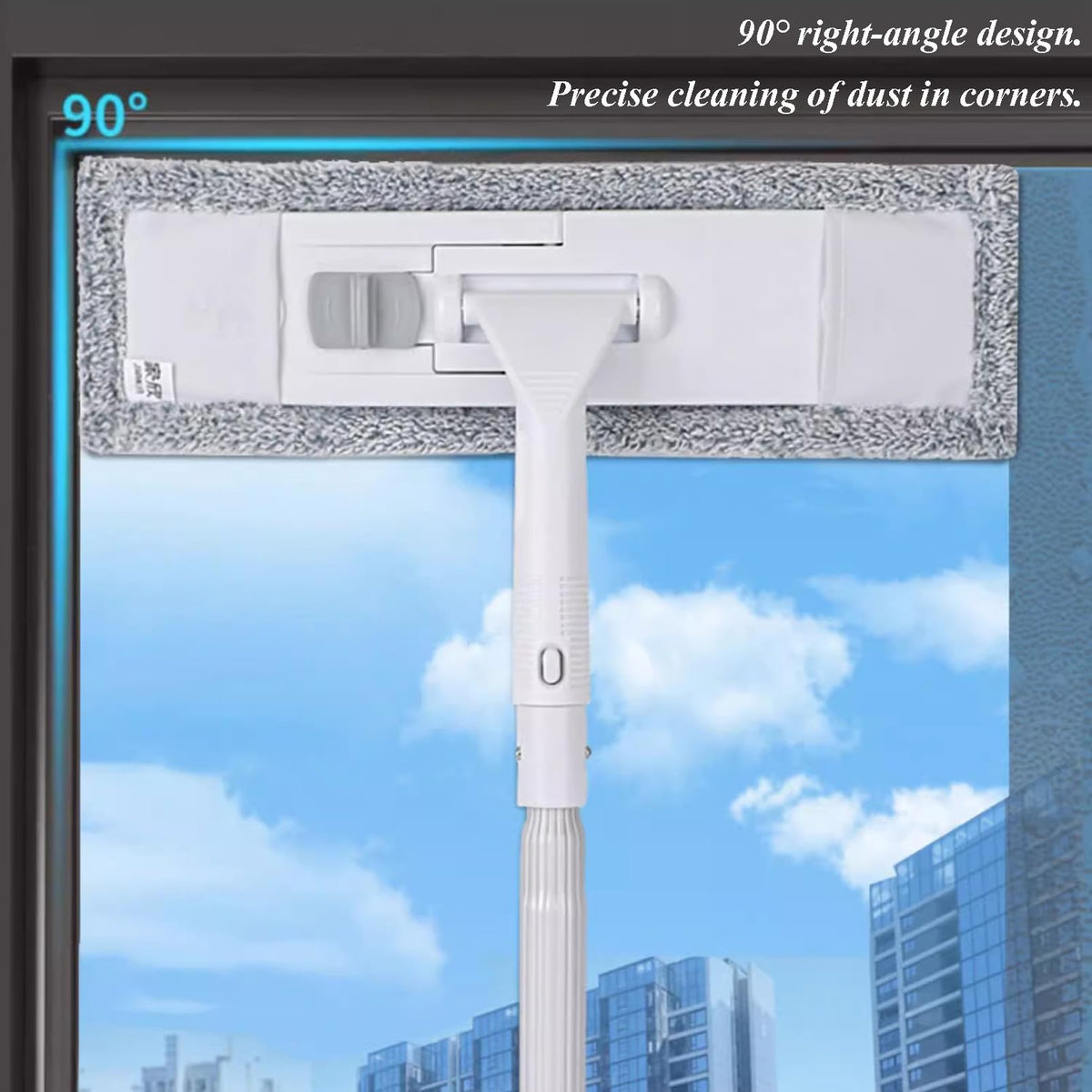 Telescopic Cleaning Brush Extension Pole for Windows Car and Glass