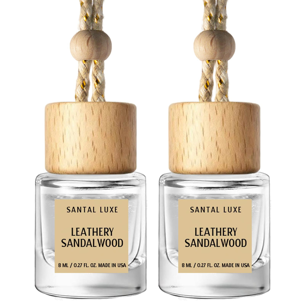 Car Hanging Air Freshener Diffuser 2 Pack