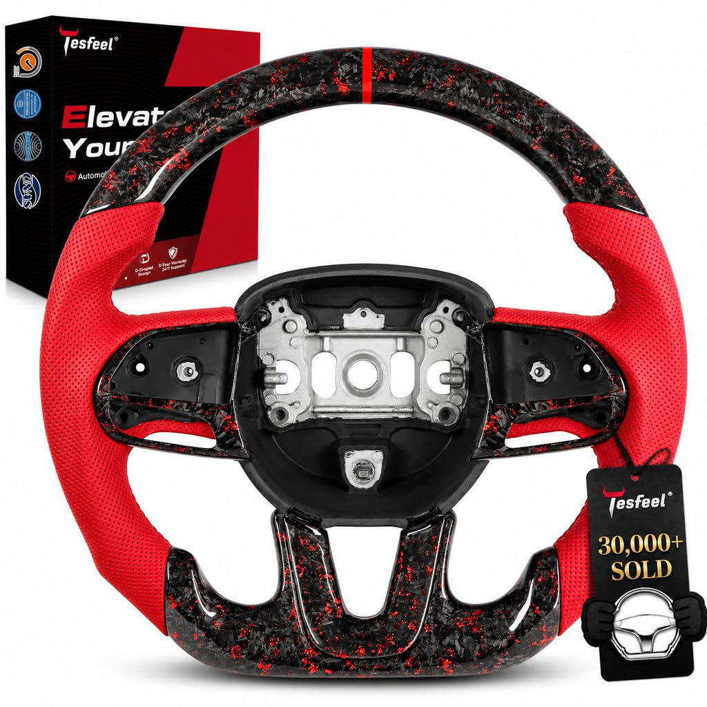 TESFEEL steering wheel for Dodge challenger
