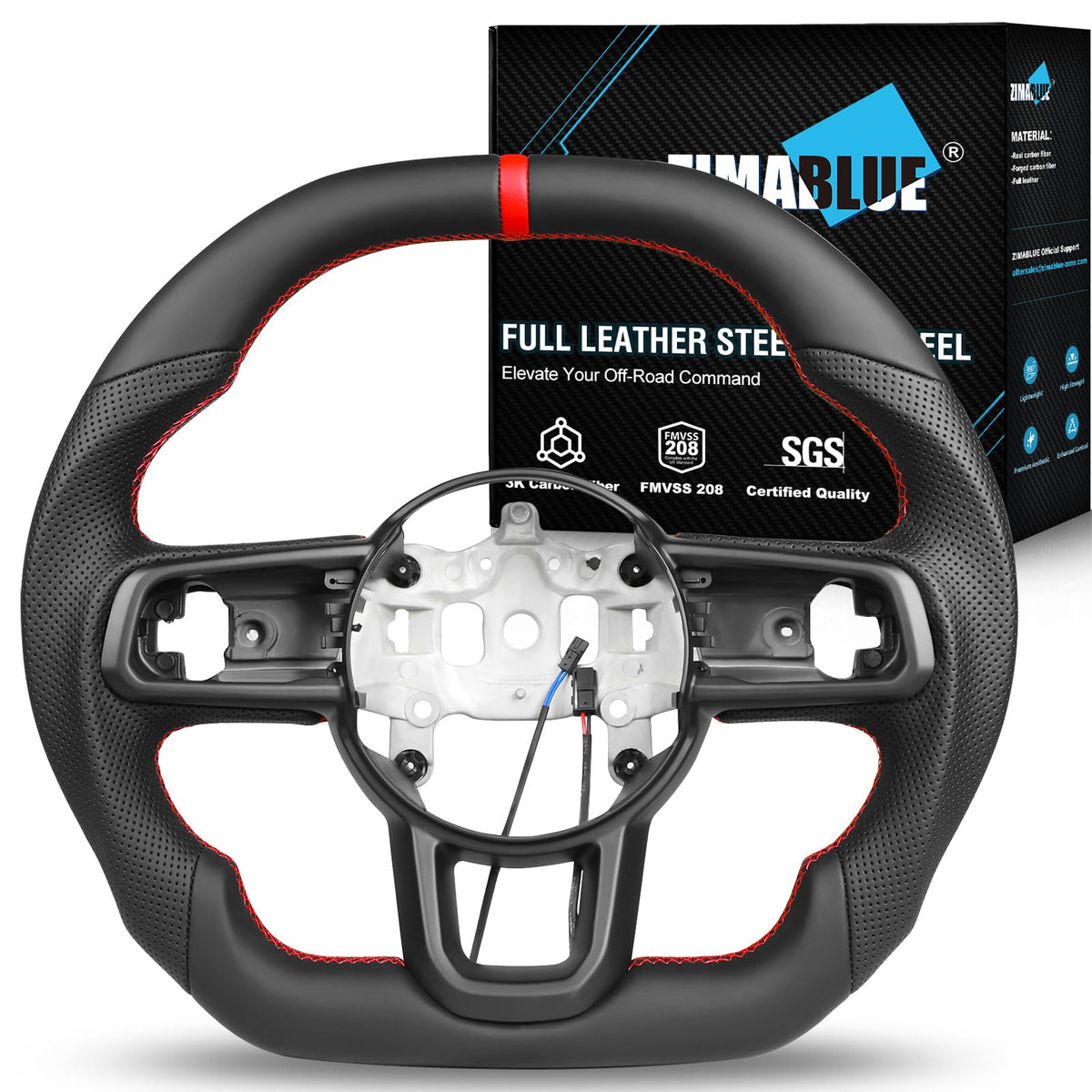 ZIMABLUE Steering Wheel for jeep wrangler