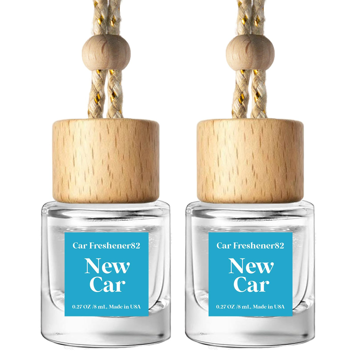Car Hanging Air Freshener Diffuser 2 Pack