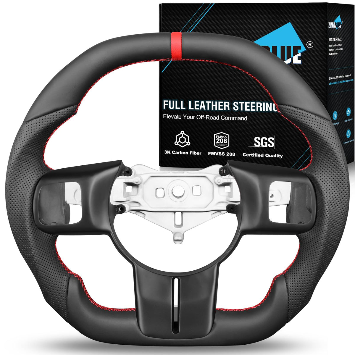 ZIMABLUE Steering Wheel for jeep wrangler