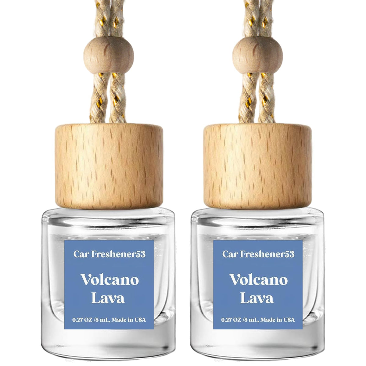 Car Hanging Air Freshener Diffuser 2 Pack
