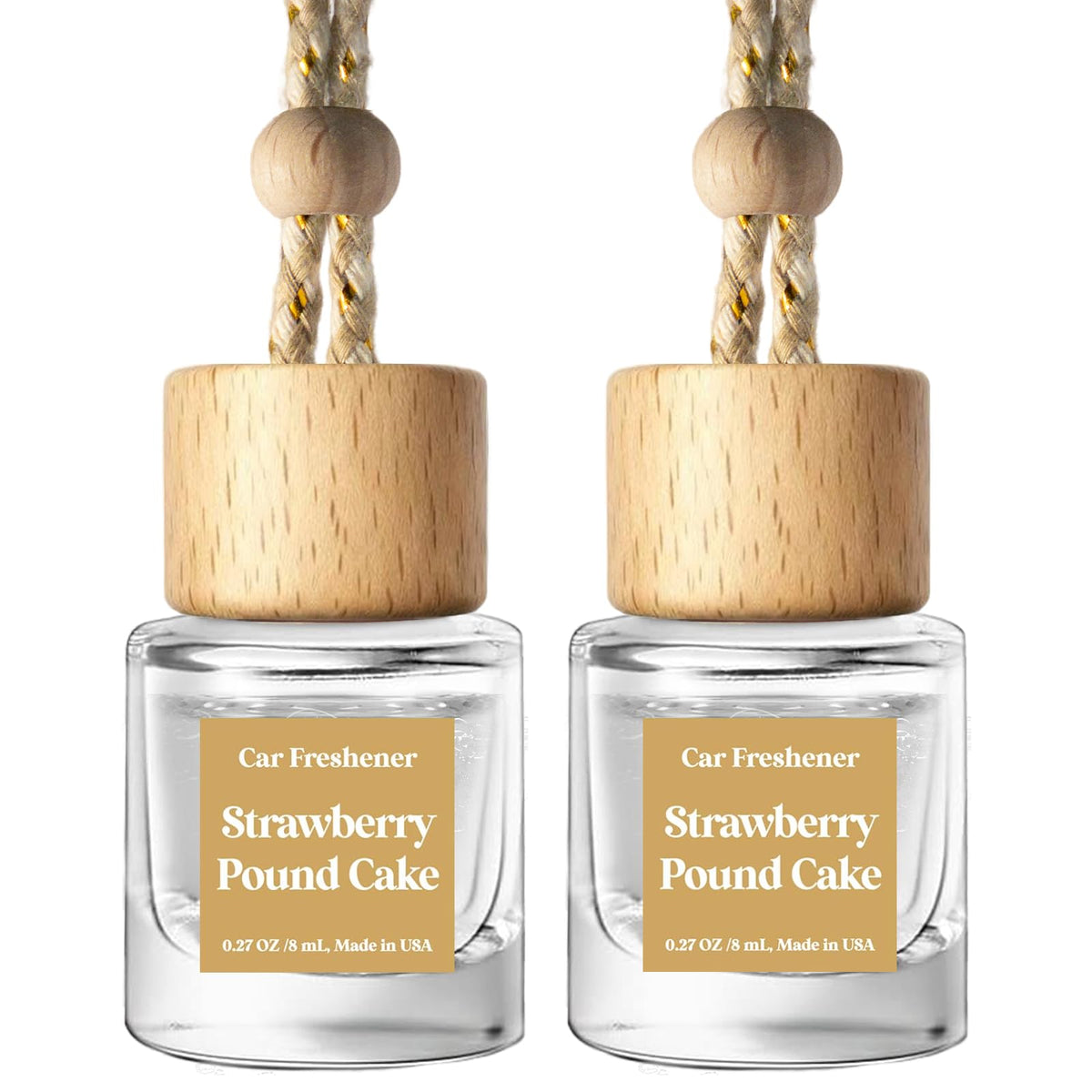 Car Hanging Air Freshener Diffuser 2 Pack