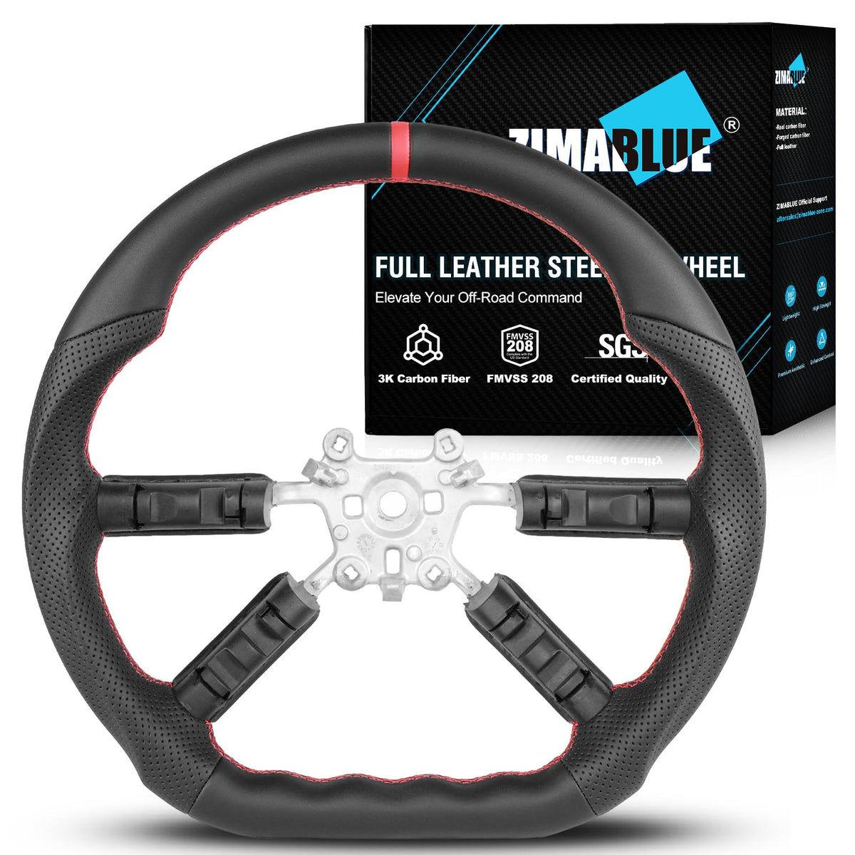 ZIMABLUE Steering Wheel for jeep wrangler