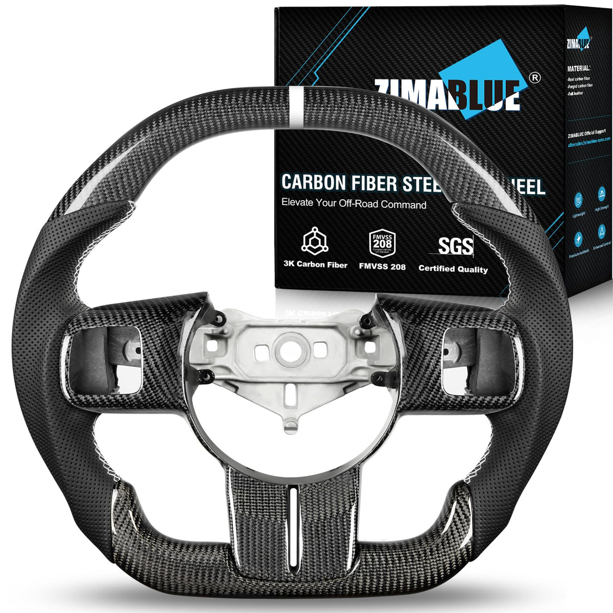 ZIMABLUE Steering Wheel for jeep wrangler