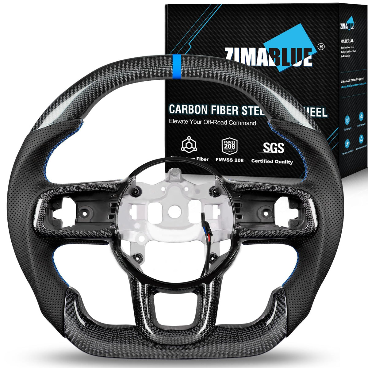 ZIMABLUE Steering Wheel for jeep wrangler