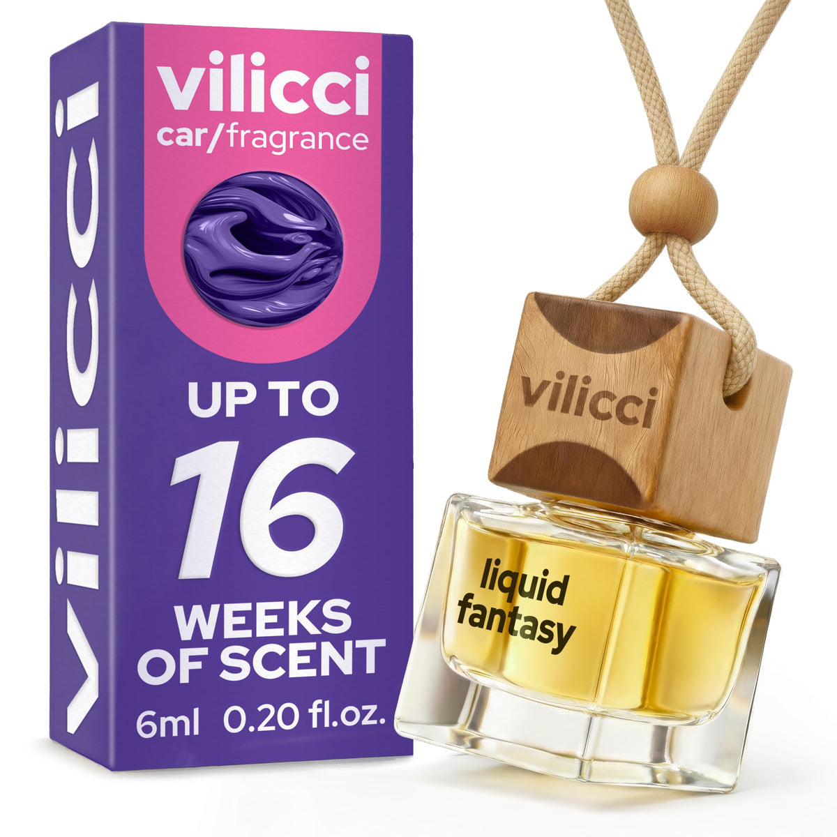 Premium Car Air Freshener Hanging Perfume Diffuser Long Lasting Scent