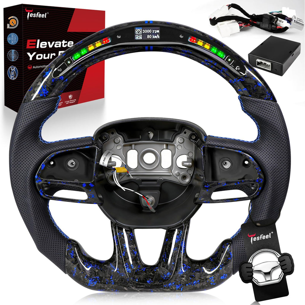 TESFEEL steering wheel for Dodge challenger