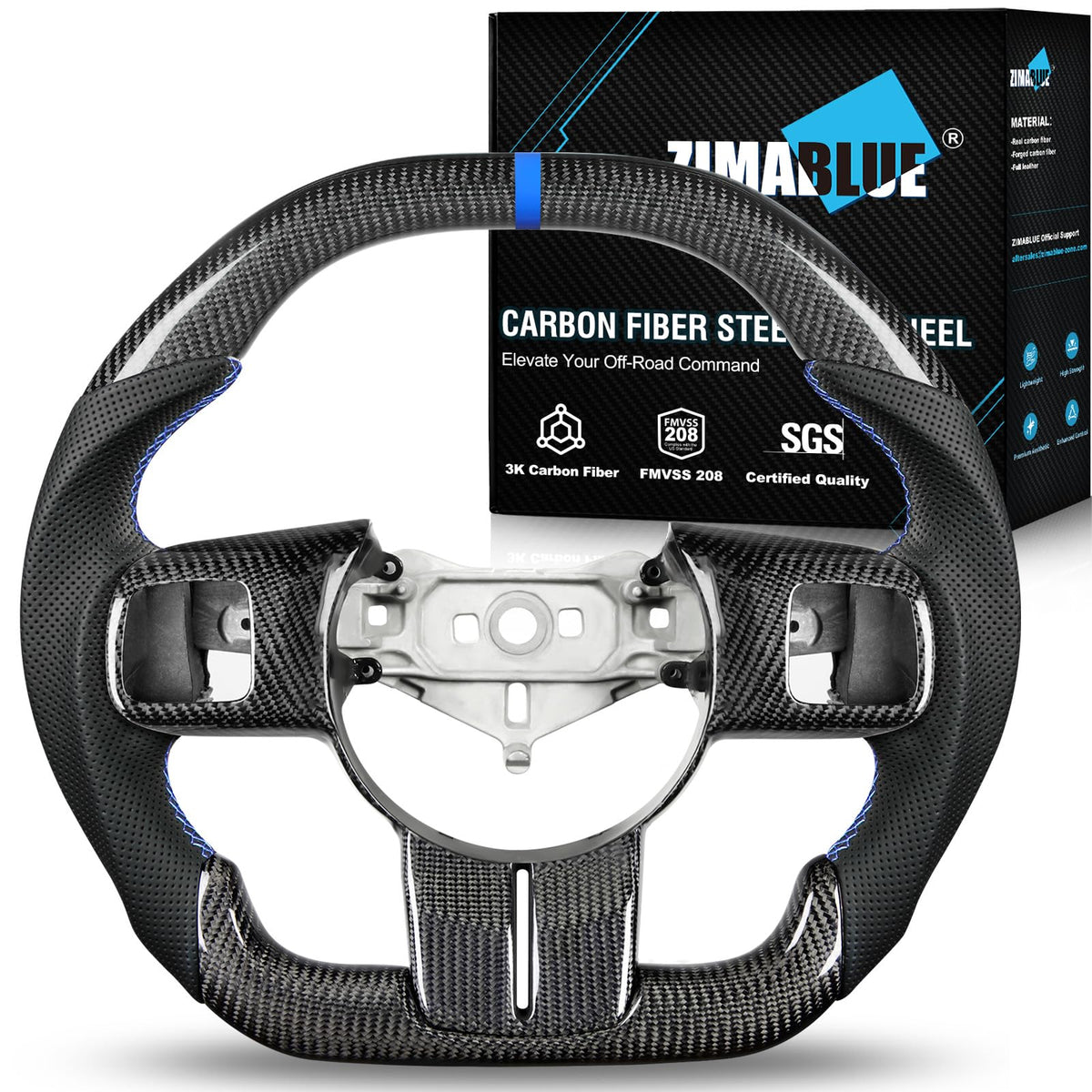 ZIMABLUE Steering Wheel for jeep wrangler