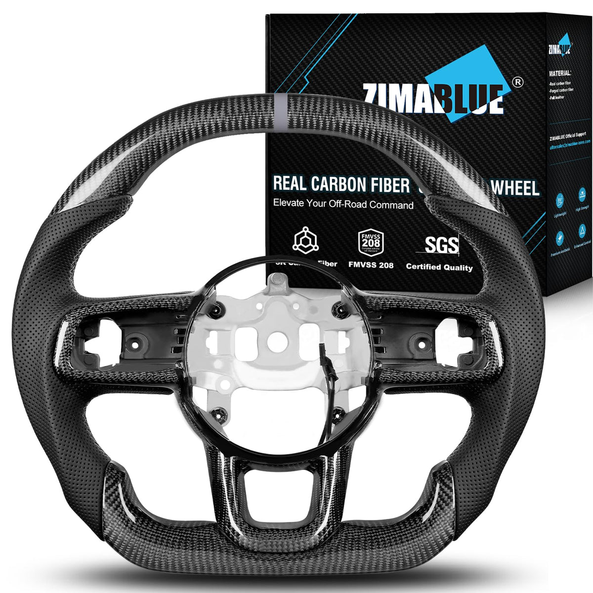 ZIMABLUE Steering Wheel for jeep wrangler