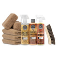 Leather Cleaner and Conditioner Kit for Car Interior 9-Piece Set