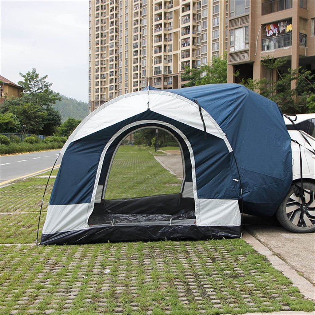 Car Rear Trunk Tent Waterproof Camping Shelter for Travel and Road Trips