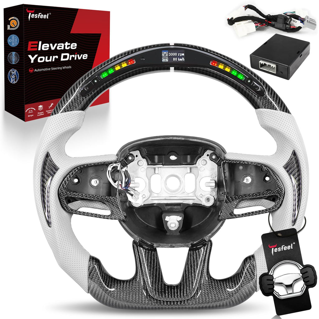 TESFEEL steering wheel for Dodge challenger