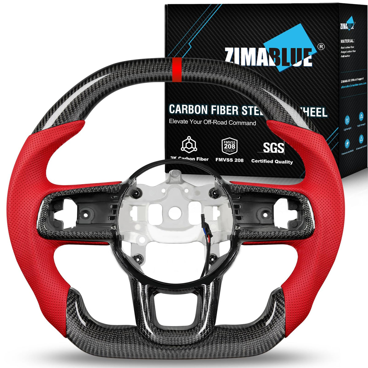 ZIMABLUE Steering Wheel for jeep wrangler