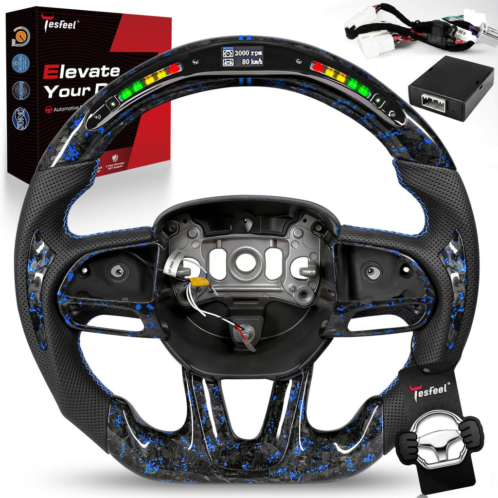 TESFEEL steering wheel for Dodge challenger