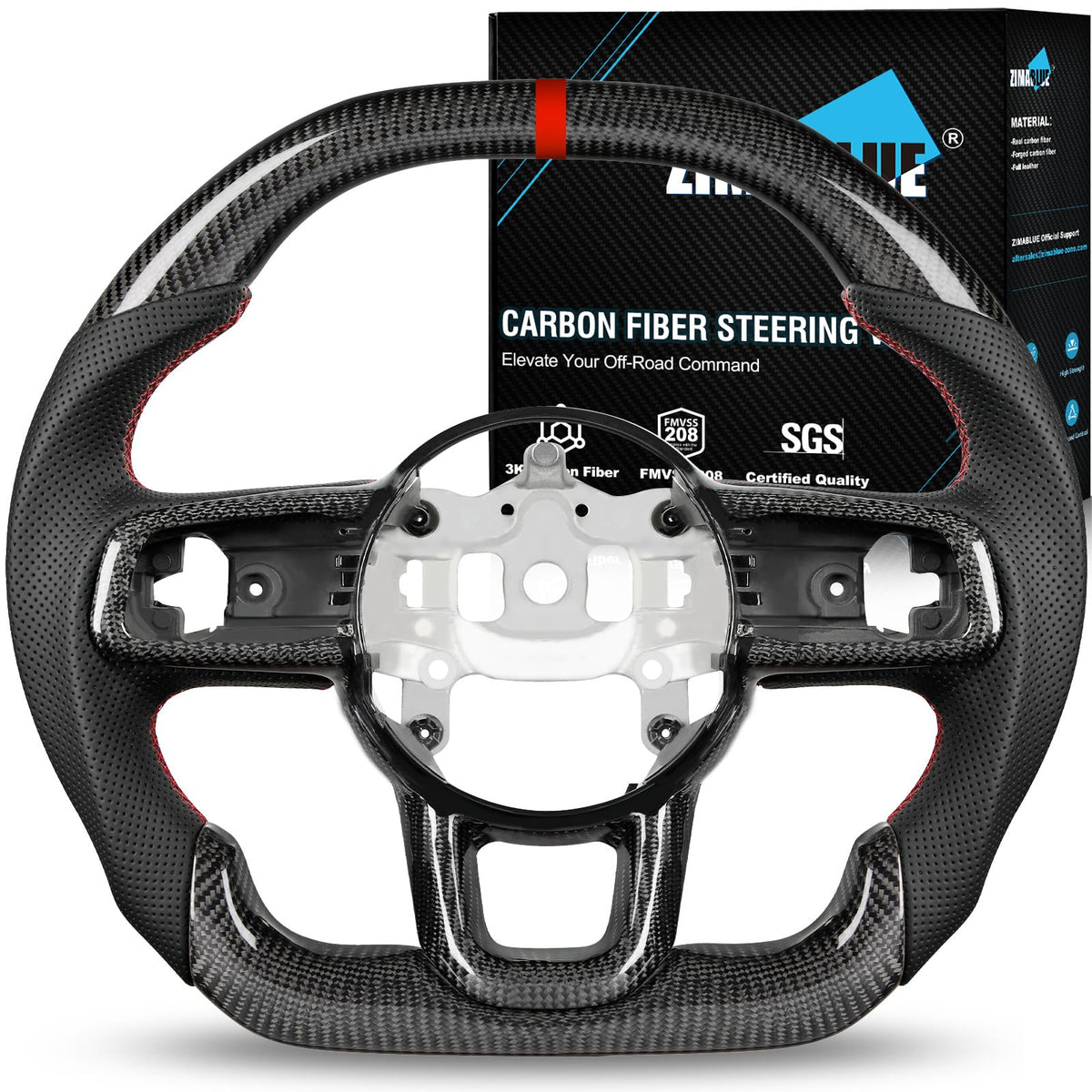 ZIMABLUE Steering Wheel for jeep wrangler