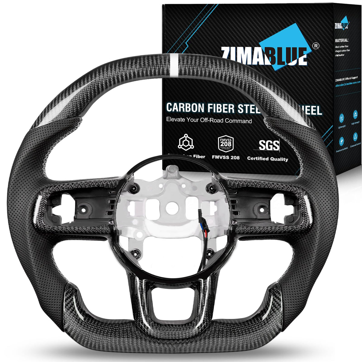 ZIMABLUE Steering Wheel for jeep wrangler