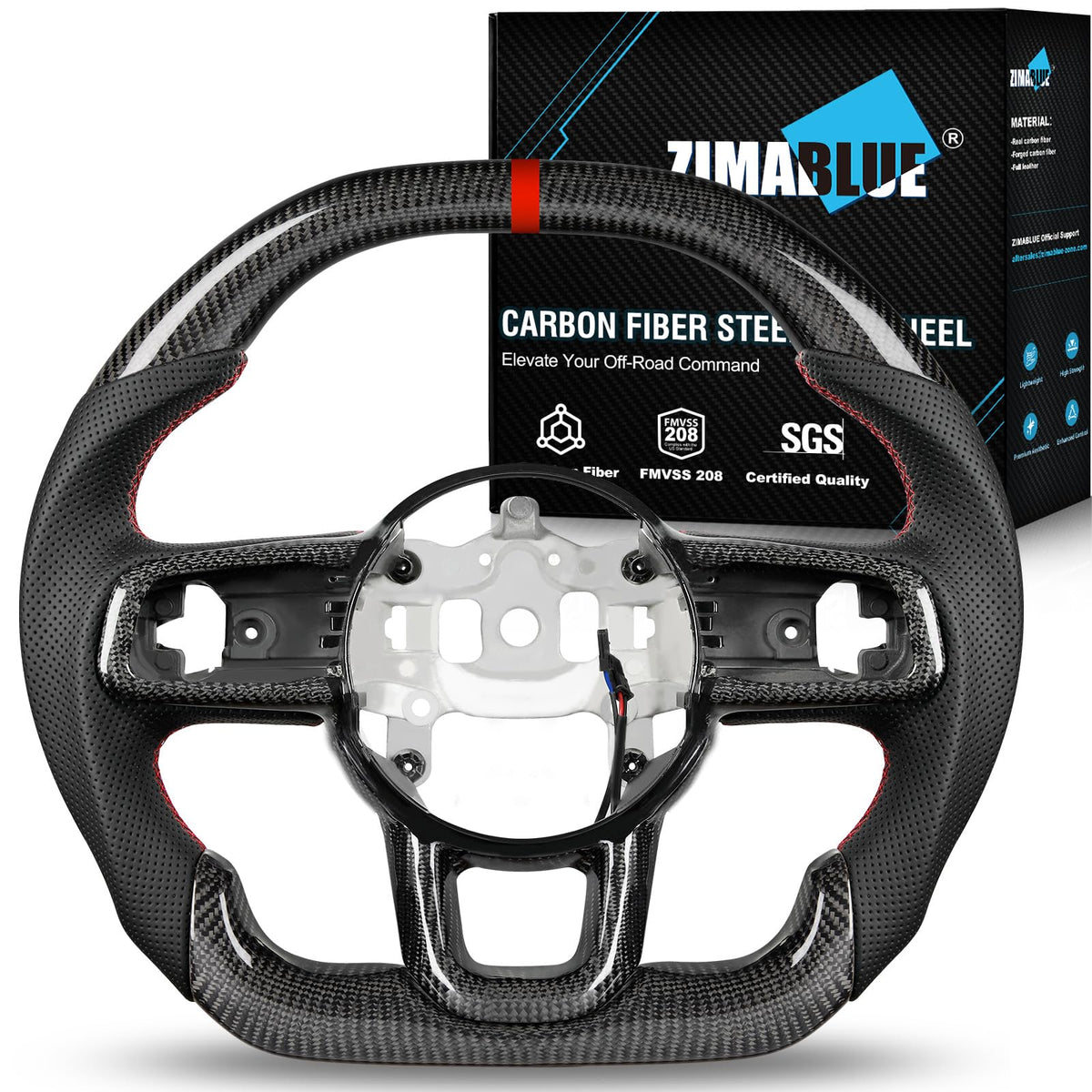 ZIMABLUE Steering Wheel for jeep wrangler
