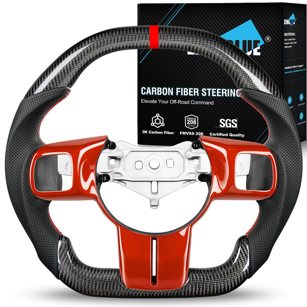 ZIMABLUE Steering Wheel for jeep wrangler