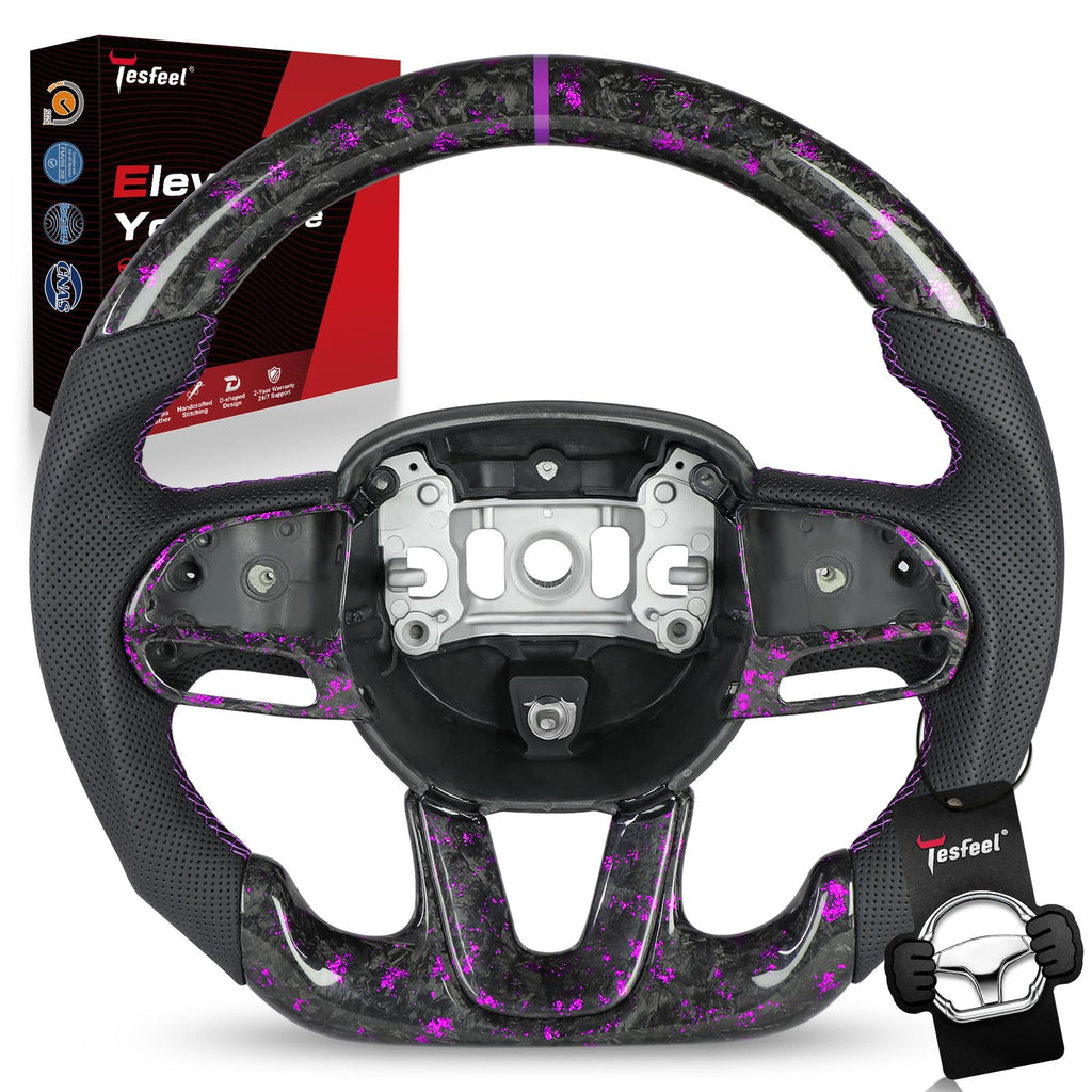 TESFEEL steering wheel for Dodge challenger