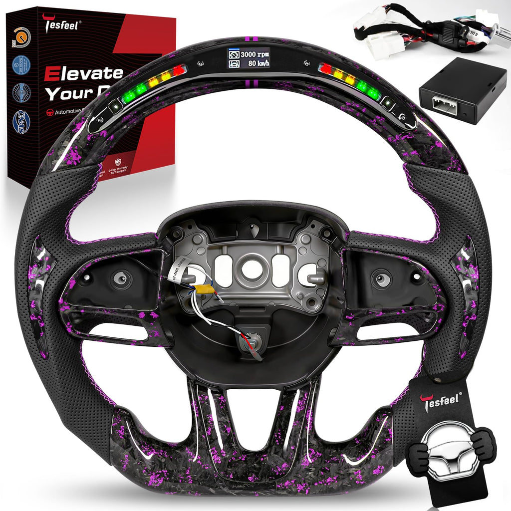TESFEEL steering wheel for Dodge challenger