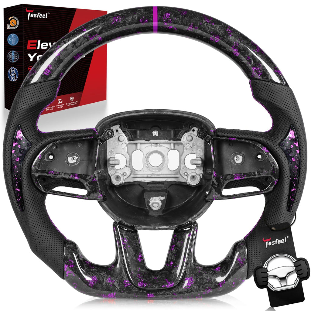 TESFEEL steering wheel for Dodge challenger