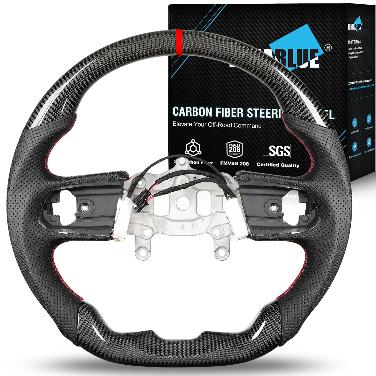 ZIMABLUE Steering Wheel for jeep wrangler