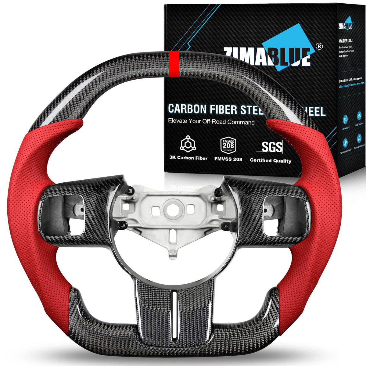 ZIMABLUE Steering Wheel for jeep wrangler