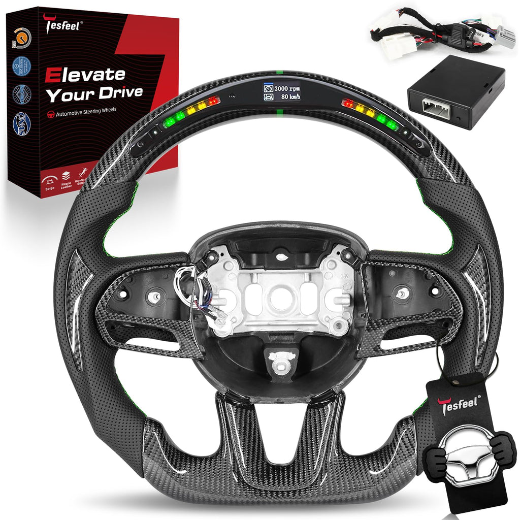 TESFEEL steering wheel for Dodge challenger
