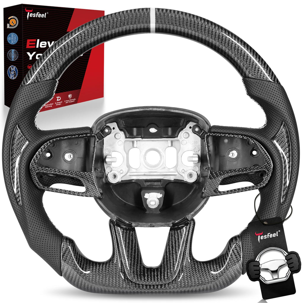 TESFEEL steering wheel for Dodge challenger