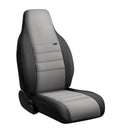 Custom Fit Rear Seat Cover 60/40 Split Neoprene Gray Black