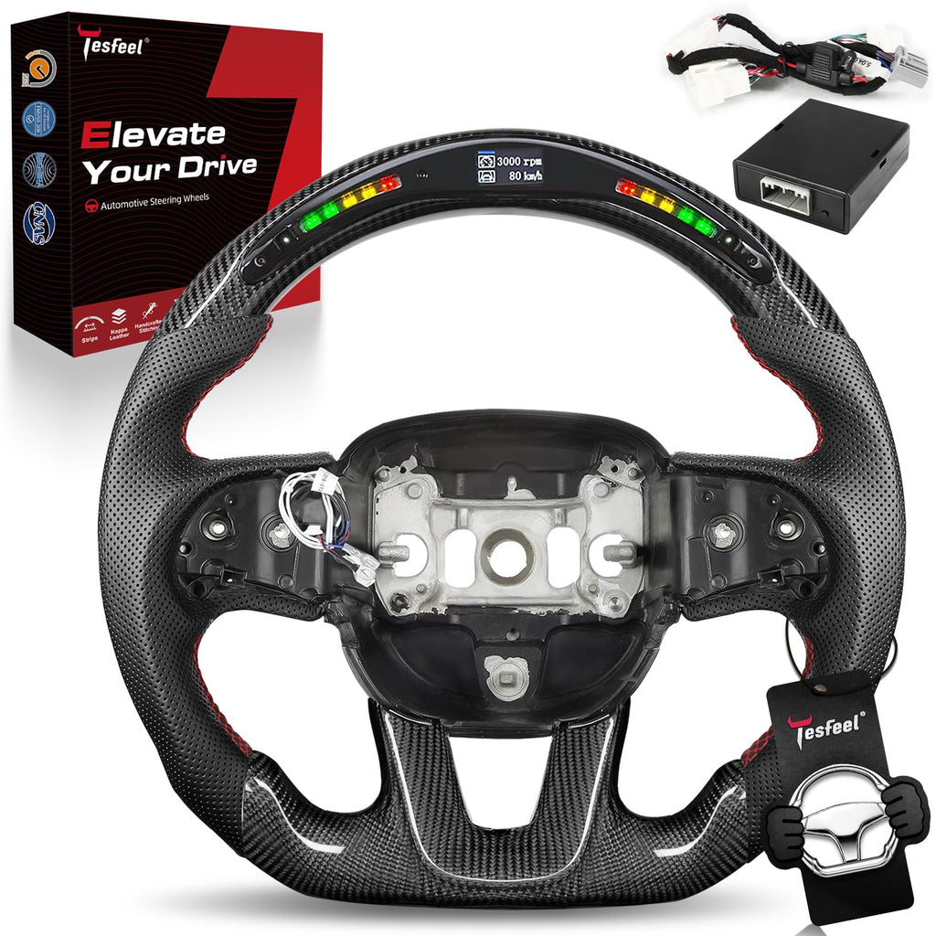 TESFEEL steering wheel for Dodge challenger
