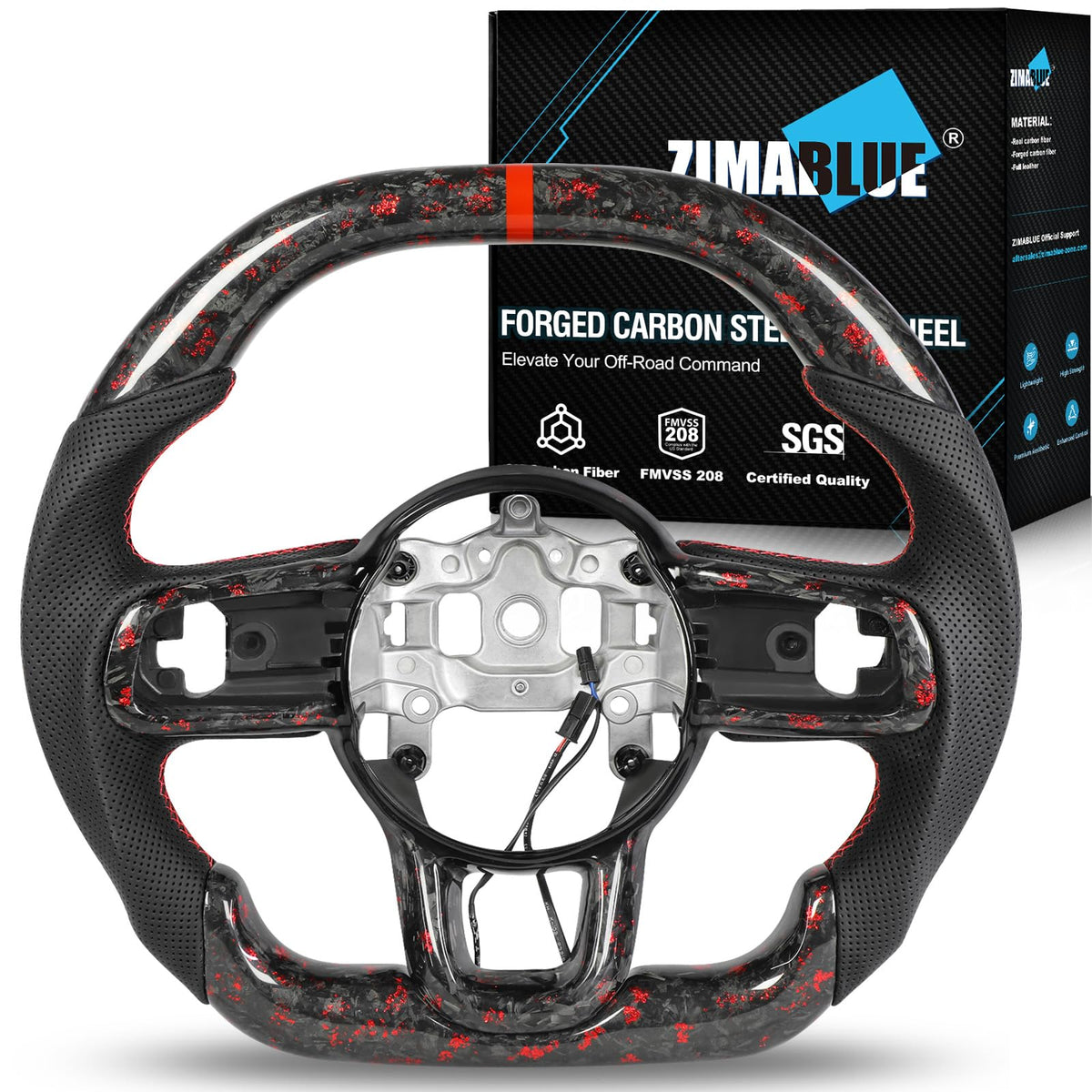 ZIMABLUE Steering Wheel for jeep wrangler