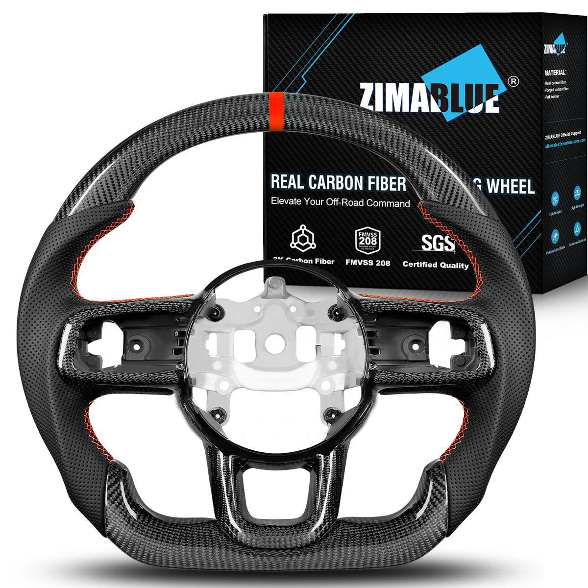 ZIMABLUE Steering Wheel for jeep wrangler
