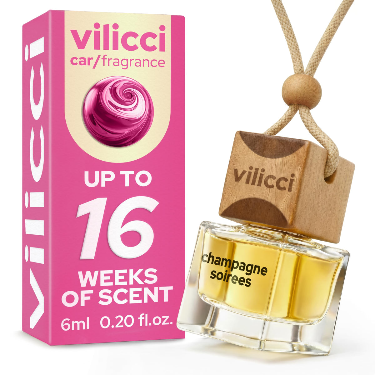 Premium Car Air Freshener Hanging Perfume Diffuser Long Lasting Scent