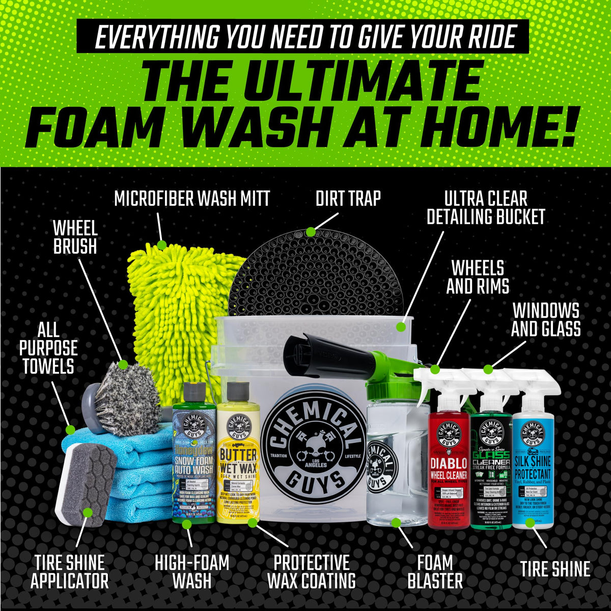 Chemical Guys Arsenal Builder Car Wash Kit